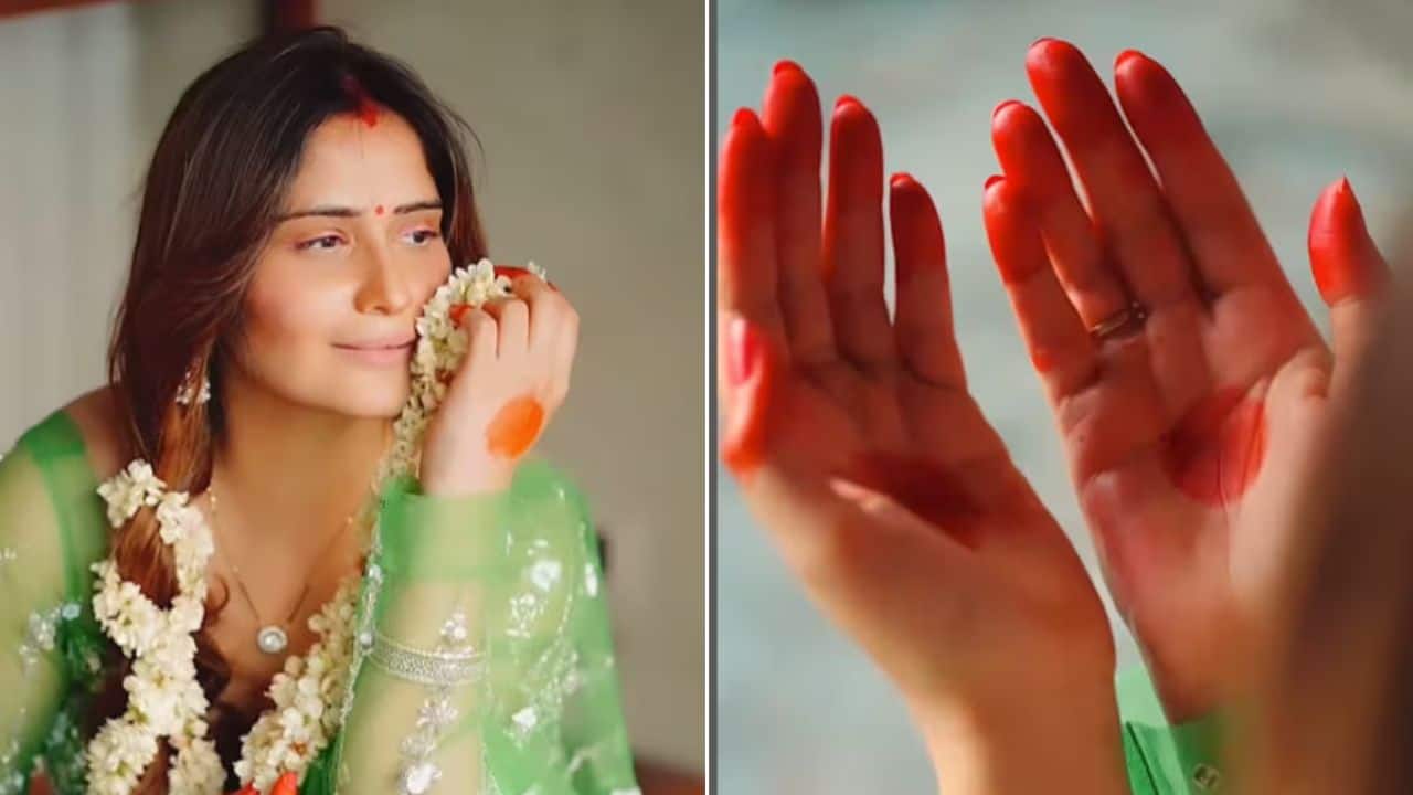 Arti Singh  TV actress Arti Singh married businessman Dipak Chauhan on April 25, 2024, and celebrated her first Karva Chauth in October of the same year. She is a very traditionally rooted personality, and it is reflected in her social media handle. 