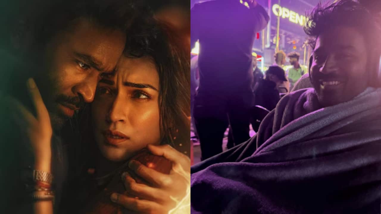 Tere Ishk Mein: Aanand L Rai shares a candid glimpse of Dhanush from the set, fans react to the Delhi winter vibe