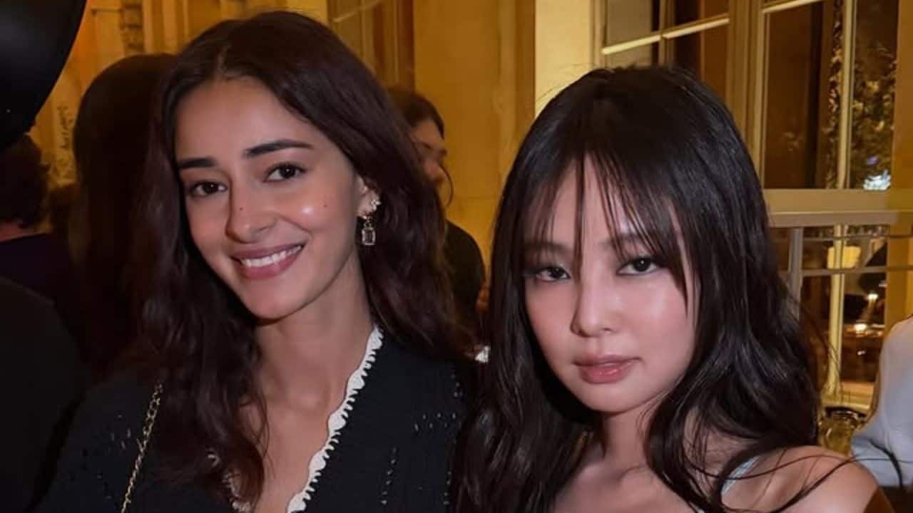 Ananya Panday meets BLACKPINK's Jennie at Paris Fashion Week 2025 in Paris: See pic