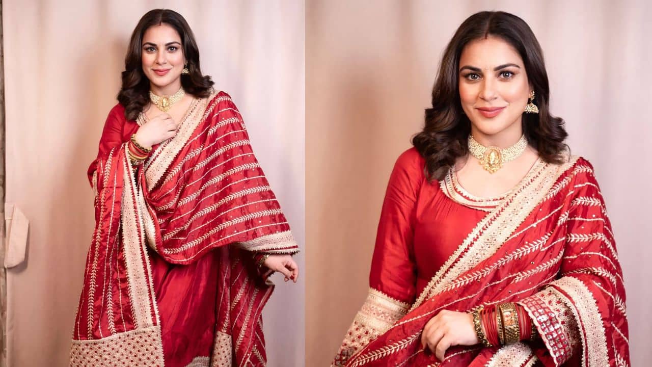 Shraddha Arya The Kundali Bhagya actress knows how to slay traditional outfits. Choose a suit with rich handwork such as zari, gota patti, or sequins to add a celebratory feel. 