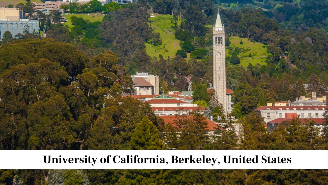 University of California, Berkeley, United States University of California, Berkeley, United States