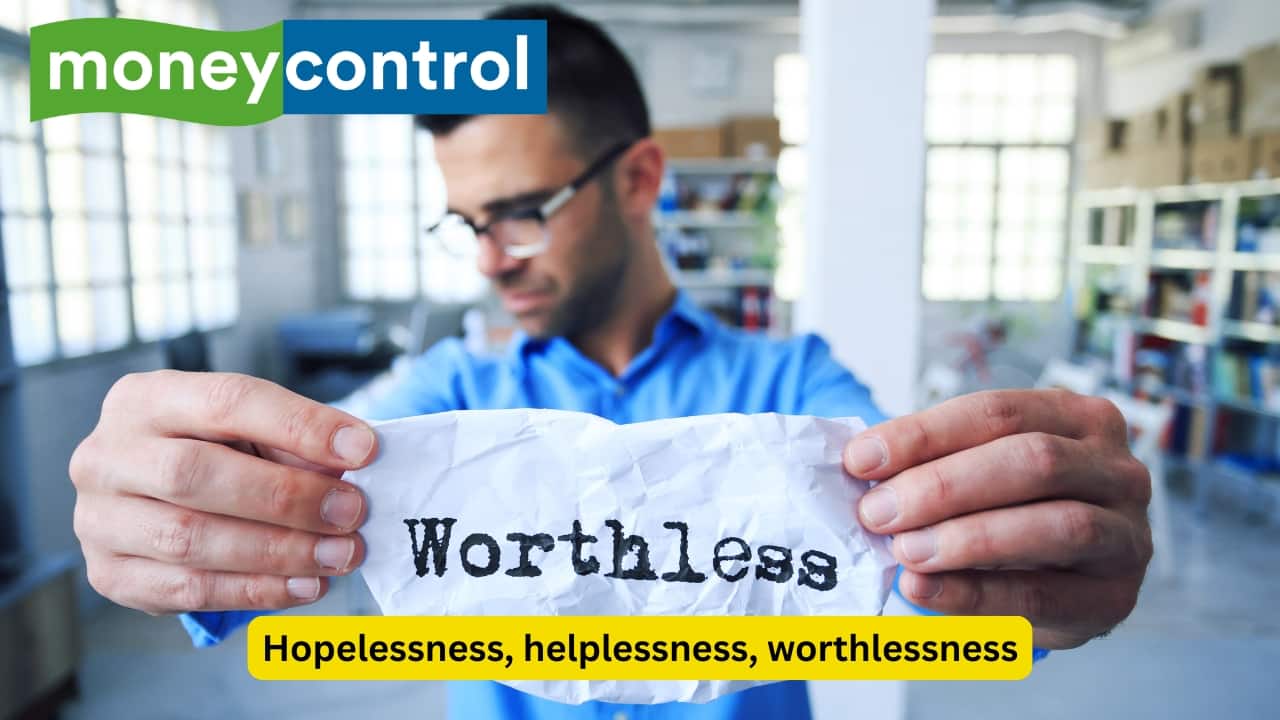  Hopelessness, helplessness, worthlessness The three common depressive ideas that are seen in people who have been affected with depression include a feeling of hopelessness (no hope in the future), helplessness (no help is possible for them now), and worthlessness (a feeling of being inadequate and inferior). (Image: Canva)