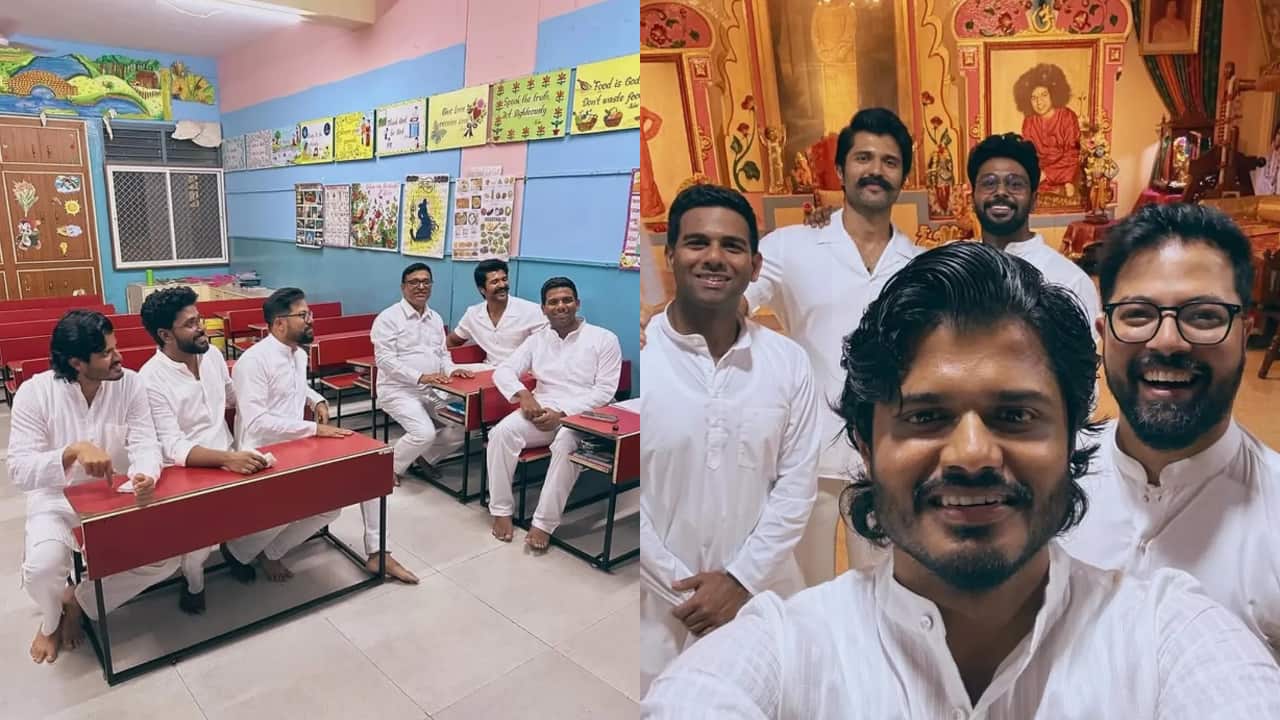 Vijay Deverakonda revisits his school in Puttaparthi, shares heartfelt memories and photos- 'Forever indebted and forever love'