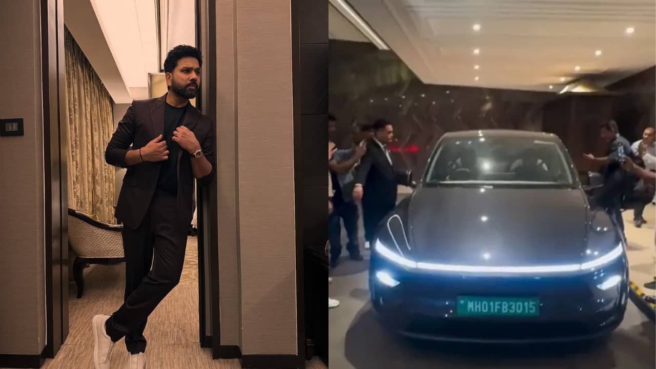 Rohit Sharma buys Tesla with special number ‘3015’, check price, features and more about electric car