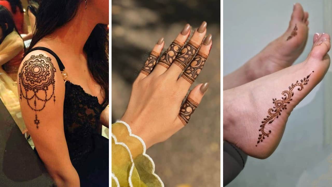 Karwa Chauth 2025: Modern mehndi placement ideas, from upper arm to toe fingers