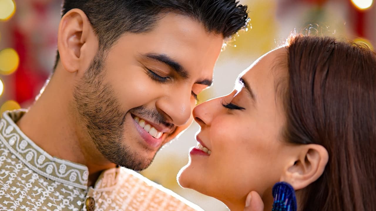 Sara Khan &amp; Krrish Pathak - Television actress Sara Khan recently tied the knot with producer Krrish Pathak, and this will be their first Karwa Chauth together. Known for her strong screen presence and charm, Sara is likely to celebrate the day with full traditional flair.