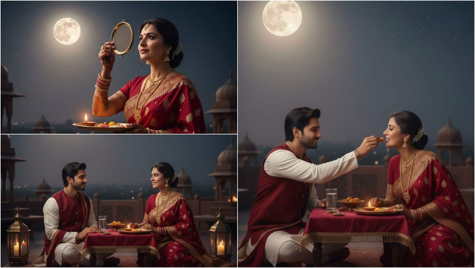 How to use Gemini Nano Banana AI Studio to create your own Karwa Chauth photos