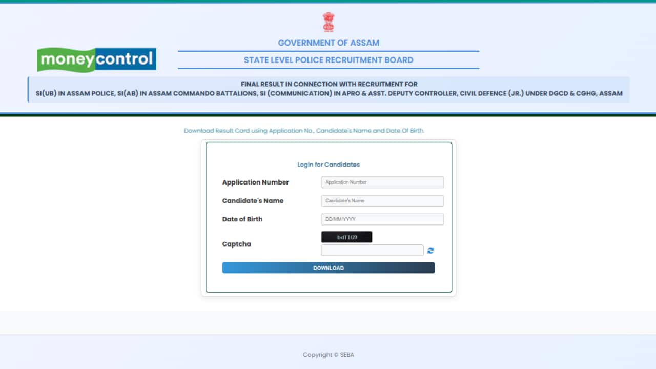 SLPRB Assam Constable SI Final Result 2025 Declared @slprbassam.in, direct link here