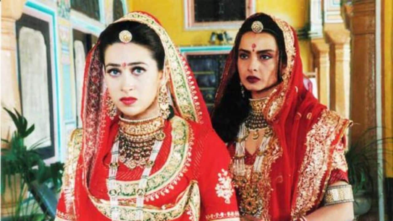 Zubeidaa (2001) – Maharani Mandira Devi Rekha's role of the compassionate yet regal Maharani where she left behind royalty in every picture with her elegant facial expression and bold speech. Viewers were reminded of her unparalleled mastery of subtlety by the solemn, respectful performance.