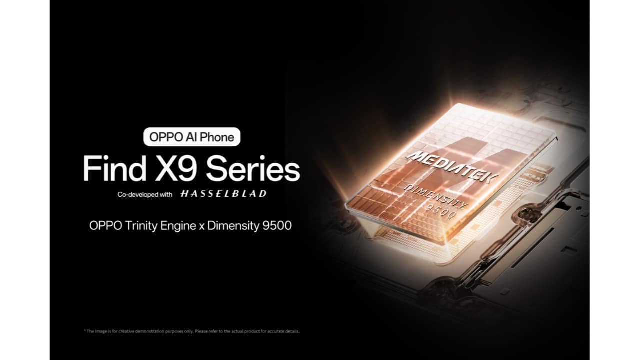 Oppo Find X9 Series to debut world’s first MediaTek Dimensity 9500 chipset
