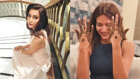 From Shilpa Shetty to Mira Kapoor : A look at the celebrities’s Karwa Chauth mehandi designs