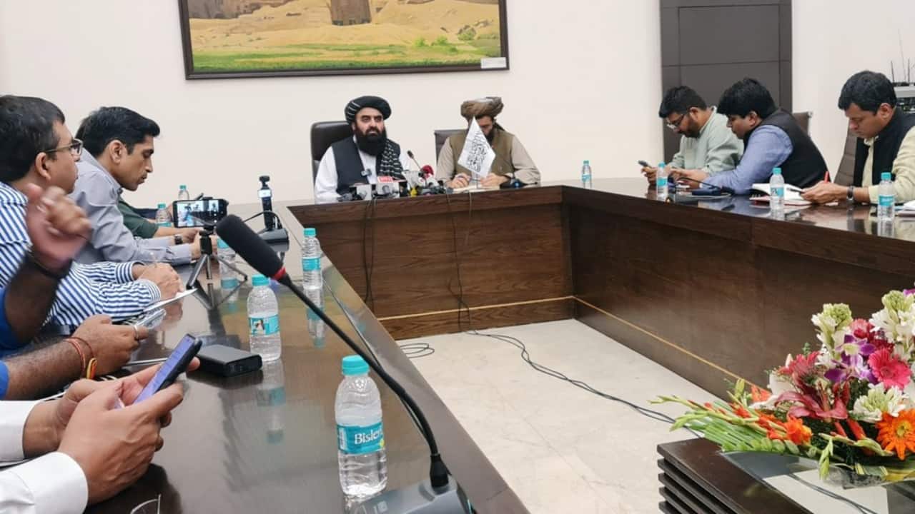 Women journalists not invited to Afghan foreign minister's press conference in Delhi