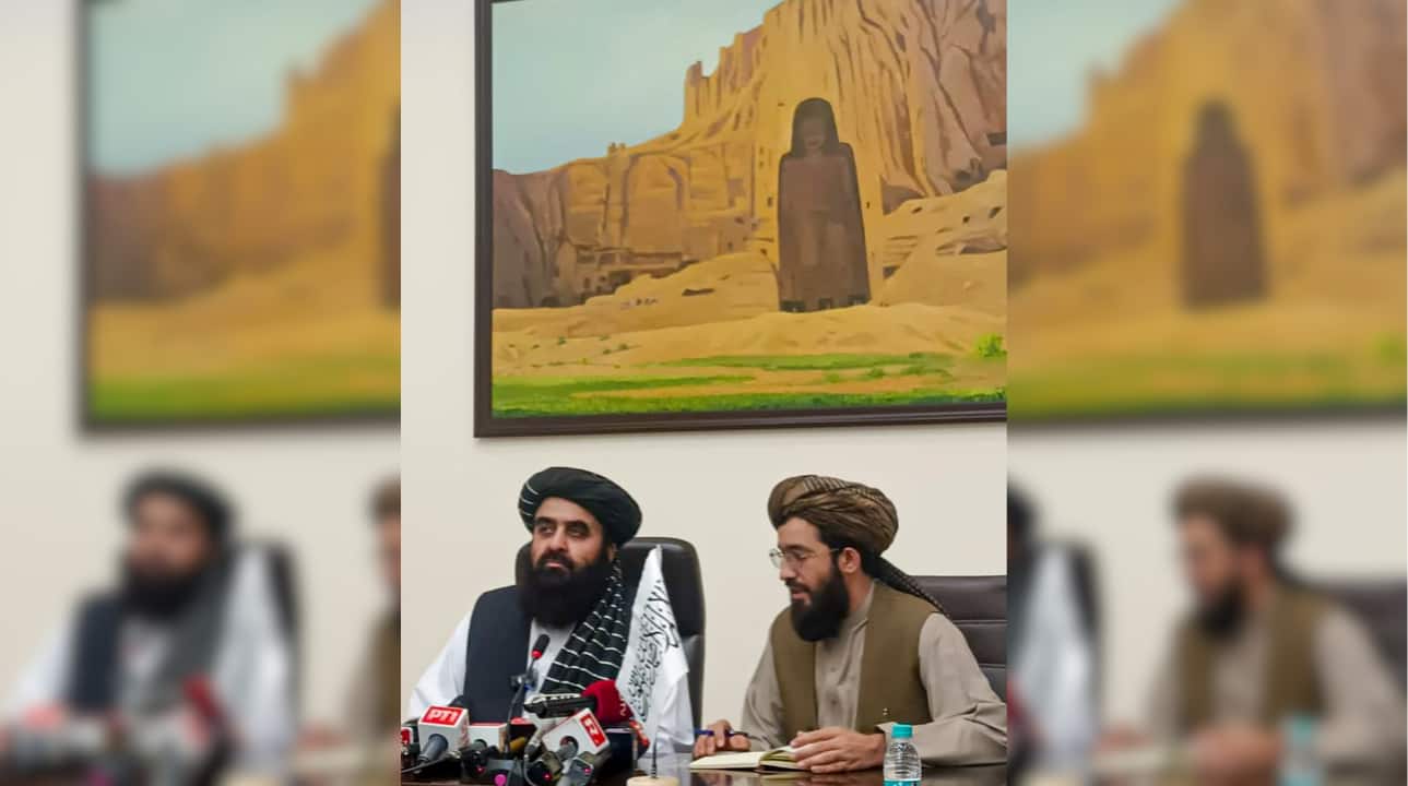 No women journalists at Afghan Foreign Minister Muttaqi's press conference in India