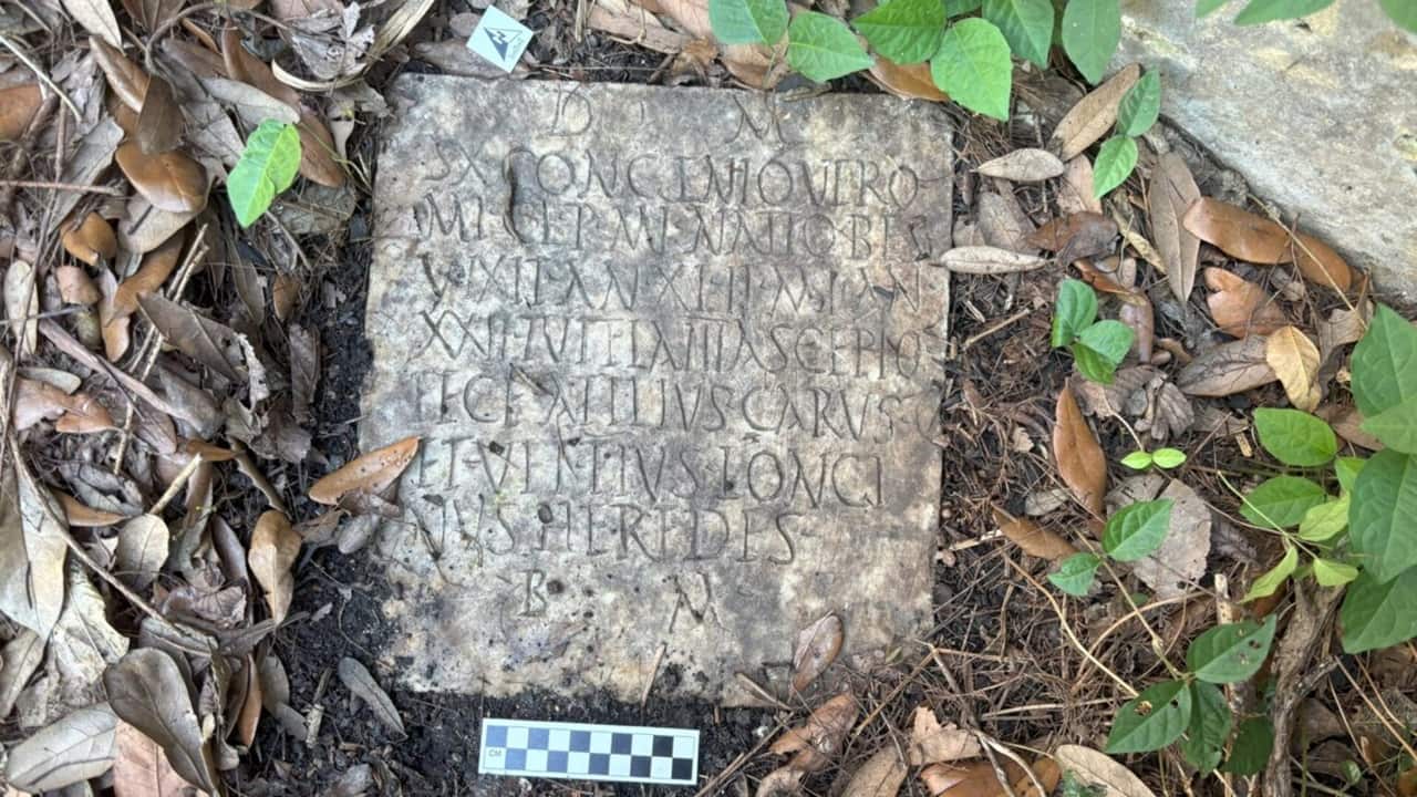 How a 2,000-year-old Roman gravestone ended up in a New Orleans backyard