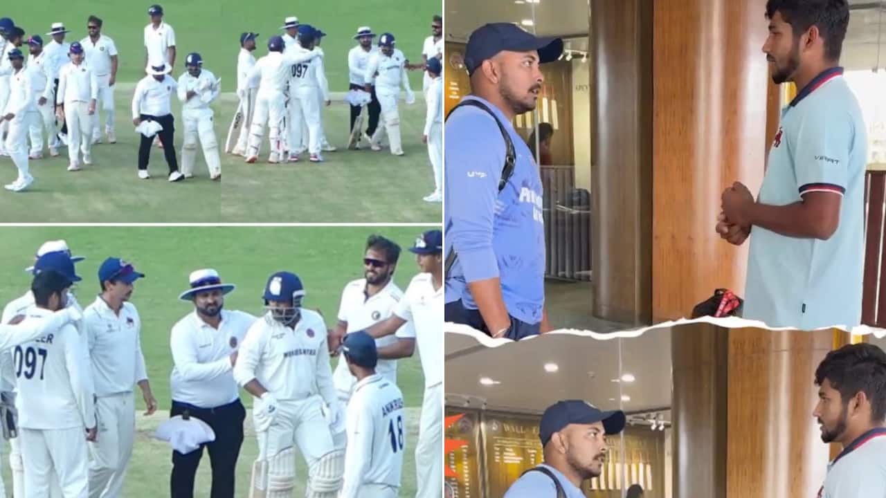 Prithvi Shaw-Musheer Khan patch up after ugly fight, MCA posts video - WATCH