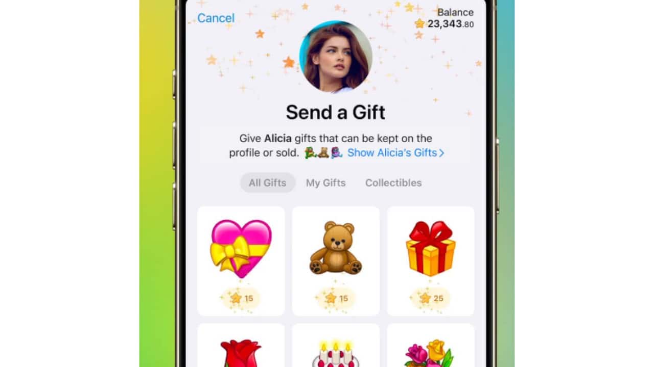 Improved Gift Interfaces The gift-sending interface has been redesigned for simplicity, displaying all available gifts — including those from the Gift Marketplace — in a single list. Telegram has also introduced a time-based price reduction system for gift upgrades, making collectibles more accessible over time. Improved Gift Interfaces The gift-sending interface has been redesigned for simplicity, displaying all available gifts — including those from the Gift Marketplace — in a single list. Telegram has also introduced a time-based price reduction system for gift upgrades, making collectibles more accessible over time.