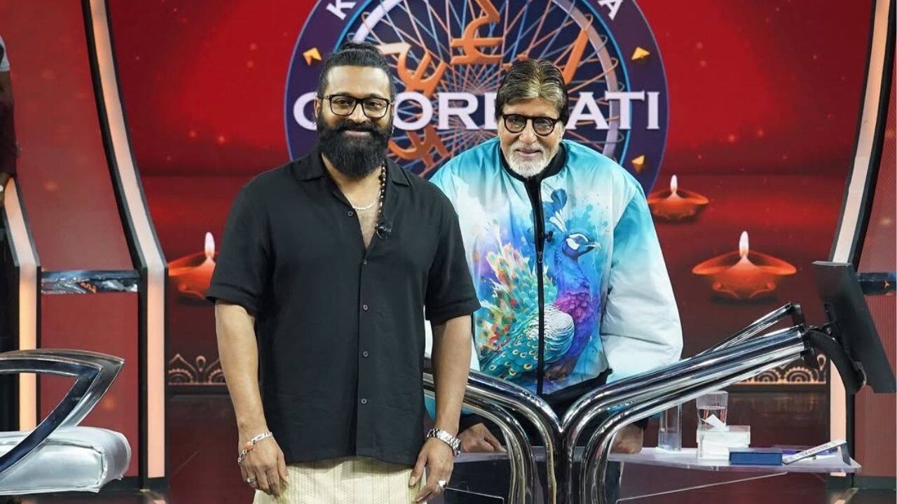 Rishab Shetty joins Amitabh Bachchan on KBC 17 sets as Hombale Films sends heartfelt birthday wishes