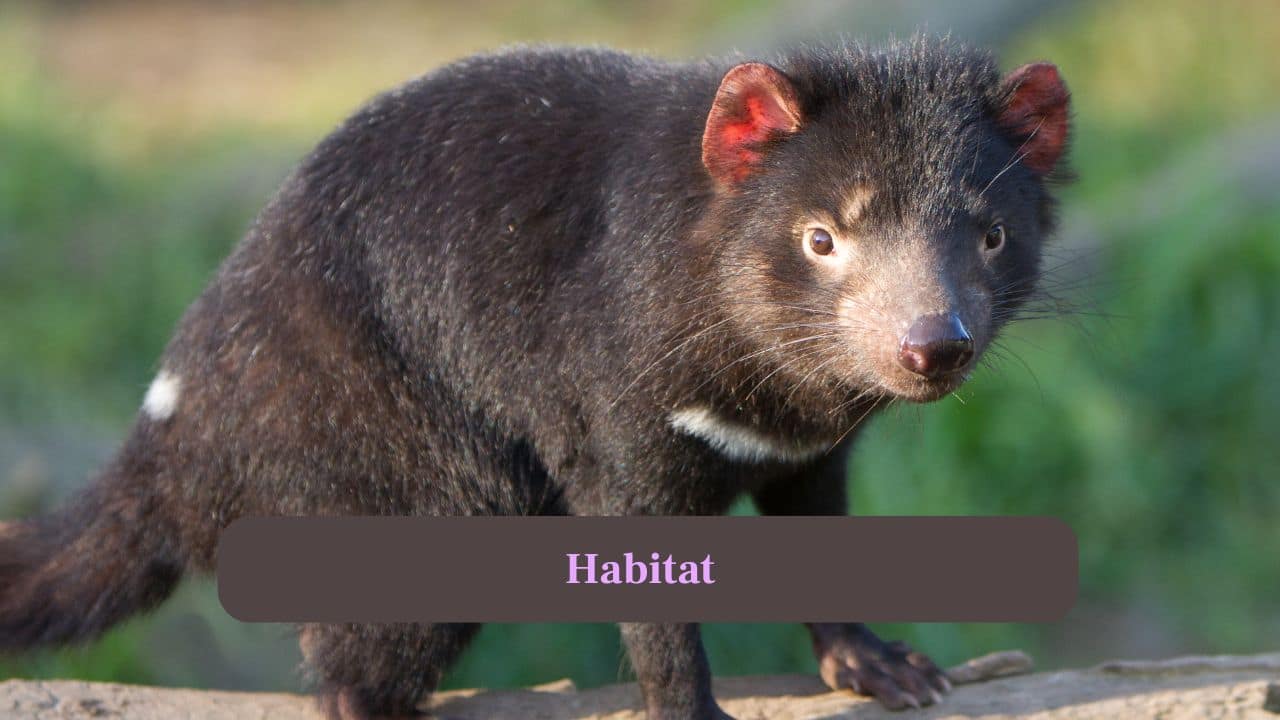 4. Habitat: Native to Tasmania, they inhabit dense forests, woodlands, and coastal heathlands, playing a crucial role in the ecosystem. (Image: Canva)