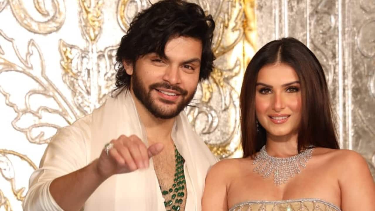 Tara Sutaria and Veer Pahariya Tara Sutaria and Veer Pahariya finally made their long-awaited red carpet debut as a couple at the Diwali party. The couple walked hand-in-hand with matching looks. Tara sported a glamorous, embellished gold lehenga. Veer Pahariya looked equally dapper in an ivory traditional monochrome look.