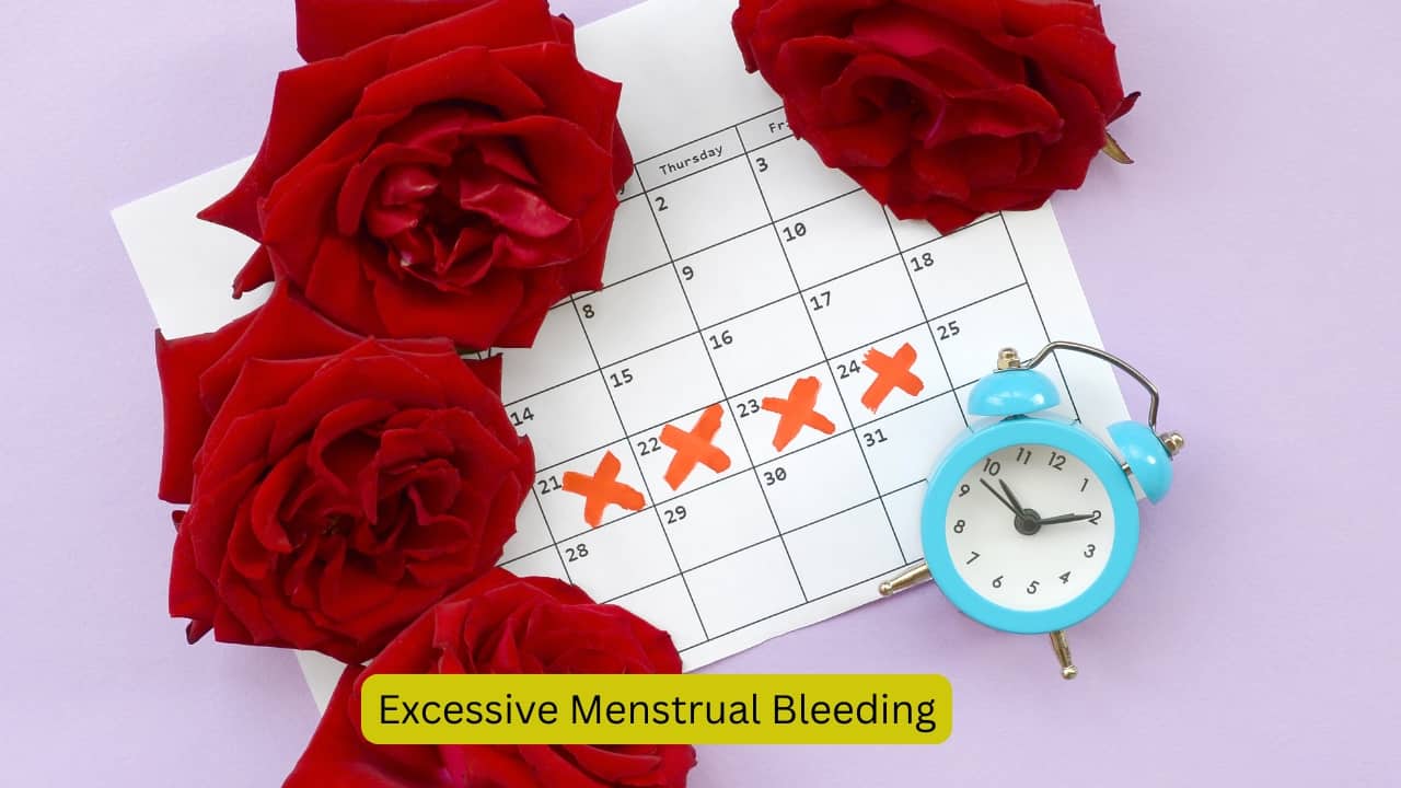 Excessive Menstrual Bleeding One of the most common symptoms is menorrhagia, which refers to excessive bleeding. This occurs due to an increase in the uterine cavity and the associated hyperplasia (enlargement of the organ) of the endometrium. Inadequate contractions may also be a cause. (Image: Canva)
