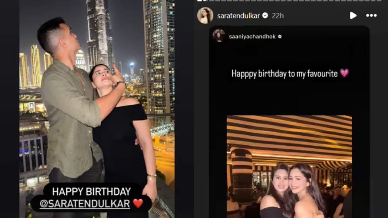 Sara's birthday blast: Check messages from Sachin Tendulkar, brother Arjun and to be sister-in-law Saaniya Chandhok