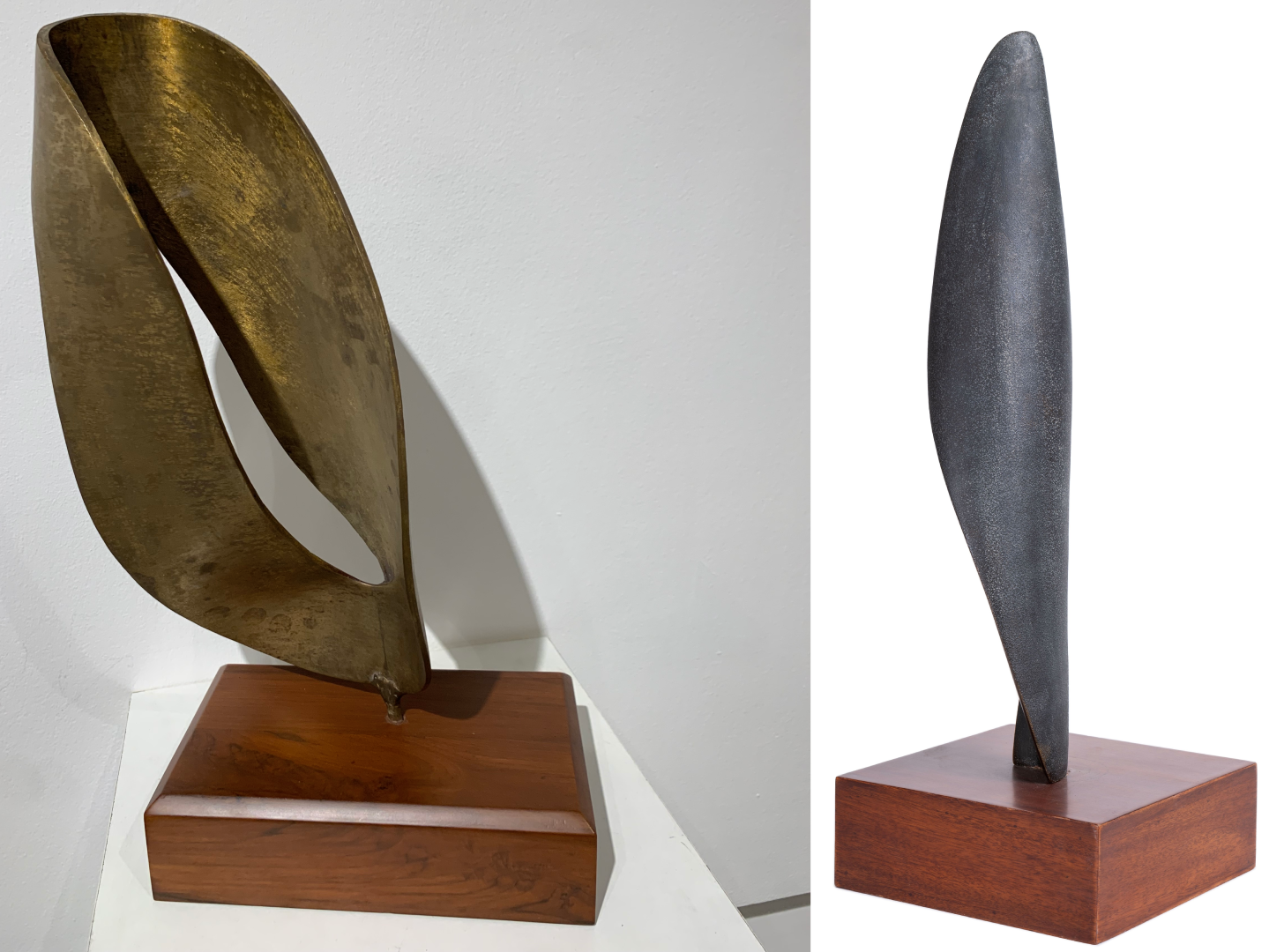 There’s work by Sankho Chaudhuri here, too. Among the earliest and strongest abstractionists India has produced, Chaudhuri’s flowing lines mark a clear departure from European naturalism in modern Indian sculpture. Like his teacher Ramkinkar Baij, Chaudhuri worked with all kinds of materials from cement to terracotta and stone. This show, however, only showcases his bronzes (to be fair, a Raza Foundation member explained that limitations of space and logistical difficulties like transporting fragile works impacted the selection of works for this exhibition, too).