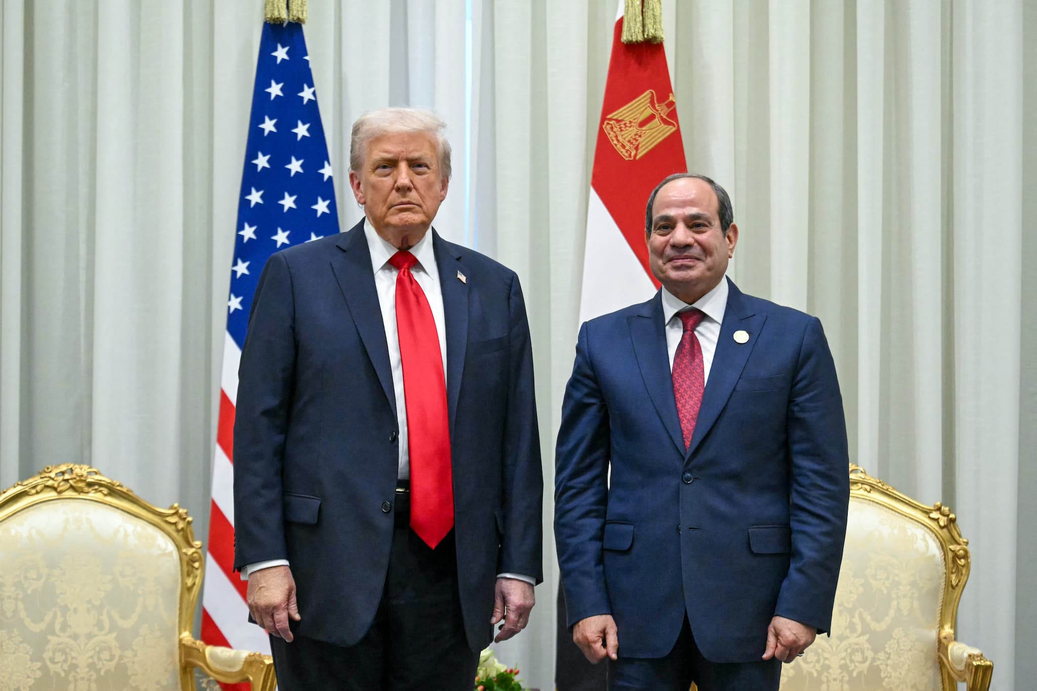 Trump hails Egypt’s Sisi for ‘vital role’ in Hamas talks as Gaza summit opens in Sharm El-Sheikh