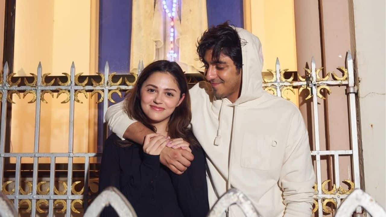 With his arm tenderly encircling Aneet, Ahaan smiles softly, expressing their comfort and closeness. Her eyes are warm and his are gentle; the moment feels wonderfully genuine rather than staged.