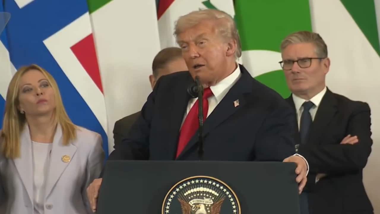 'You don’t mind right?': Trump calls Italian PM Meloni a ‘beautiful young woman’ at Gaza peace talks