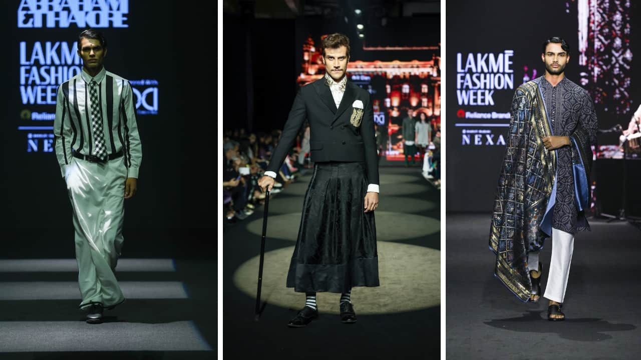 Lakmē Fashion Week 2025: Top experimental menswear trends to watch