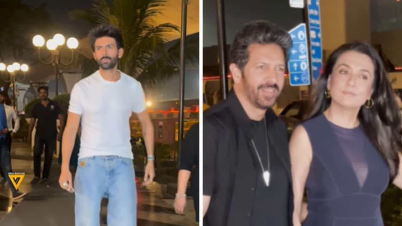 Kartik Aaryan celebrates Best Actor win, hosts a small party for Chandu Champion