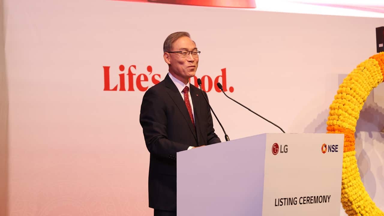 LG Electronics India tops big-ticket IPOs with 48% listing surge; best gains among Rs 10,000 crore-plus issues LG Electronics India tops big-ticket IPOs with 48% listing surge; best gains among Rs 10,000 crore-plus issues