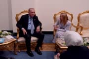 Watch: What Italian PM Meloni said as Erdoğan teased her about smoking