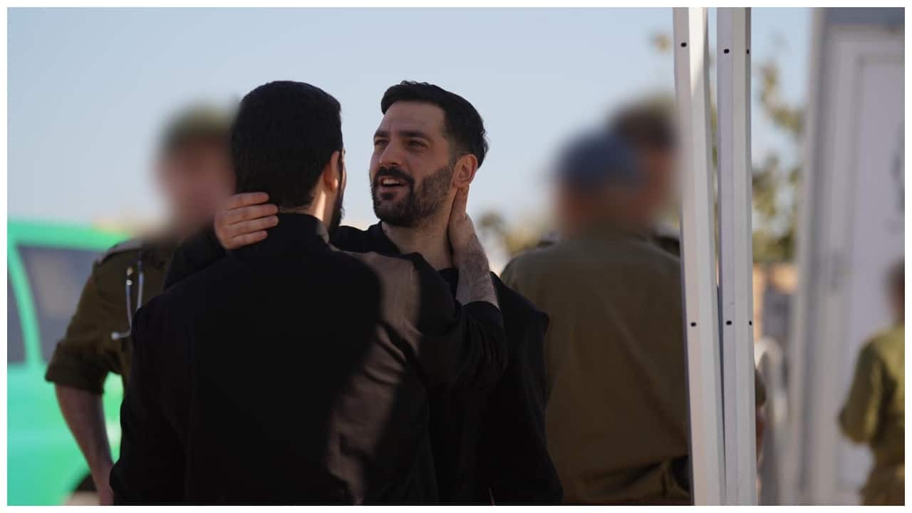 Emotional reunion of Israeli twins goes viral as Hamas releases hostages captured in October 7 attack