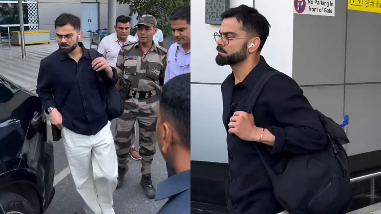 WATCH: Virat Kohli arrives in Delhi ahead of Team India’s departure to Australia for white-ball series