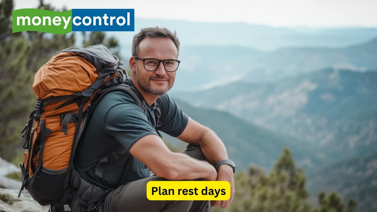 Plan rest days Don’t treat your trek like a race. Build in days to rest, hydrate, and let your body catch up. It reduces the risk of HAPE and keeps fatigue from sneaking up when you’re miles from help. (Image: Canva)