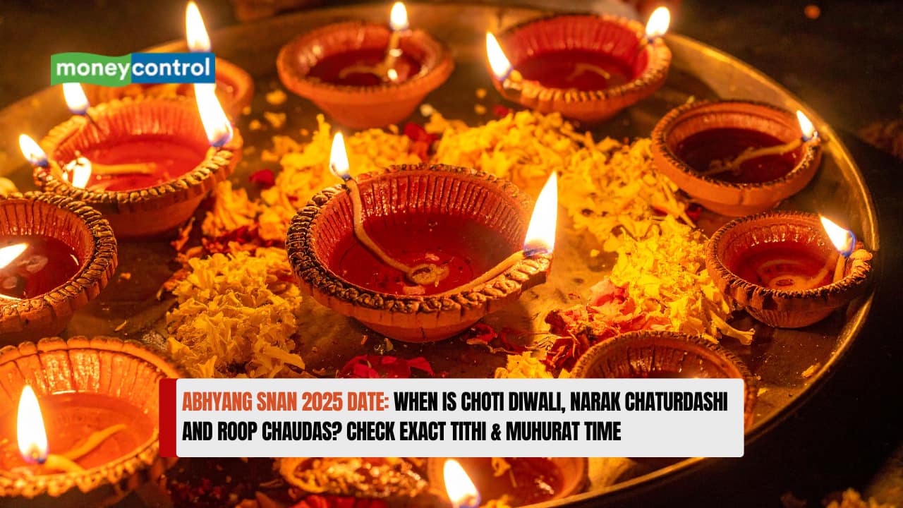 Abhyang Snan 2025 Date: When is Choti Diwali, Narak Chaturdashi and Roop Chaudas? Check Exact Tithi &amp; Muhurat Time