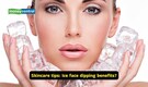 Dermatologist rates viral social media trends for skincare; Ice face dipping got a 5 out of 10