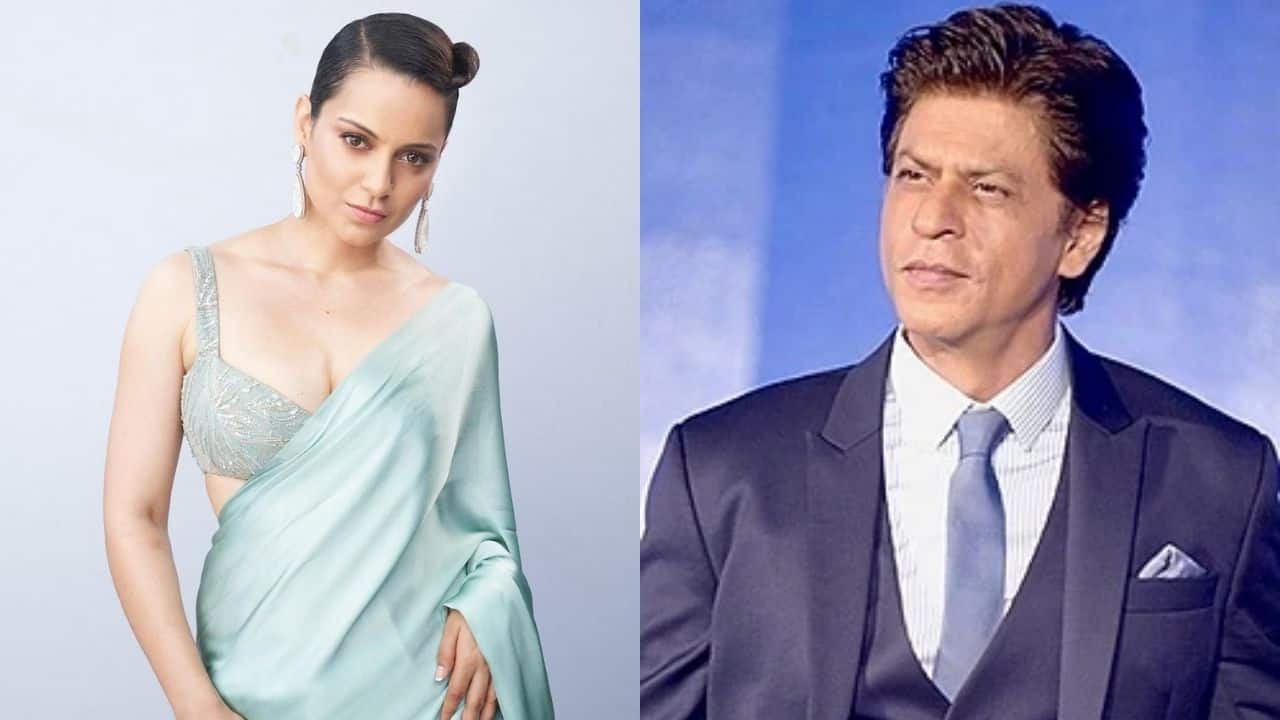 Kangana Ranaut compares her journey to Shah Rukh Khan, says "He is from Delhi and convent-educated..."