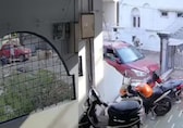 Teen runs over biker, then crashes SUV into wall in MP, mother says 'Mera beta toh chalayega' | Watch