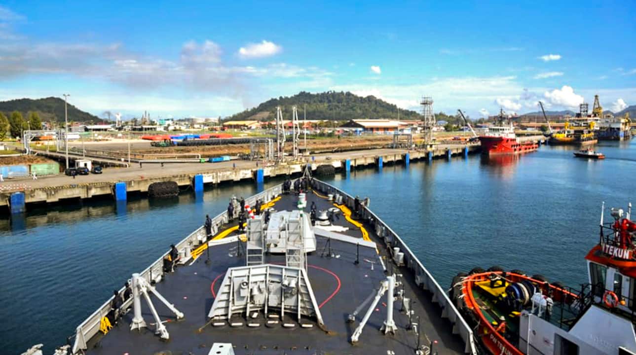 INS Sahyadri reaches Busan, to take part in maiden India-South Korea navy exercise