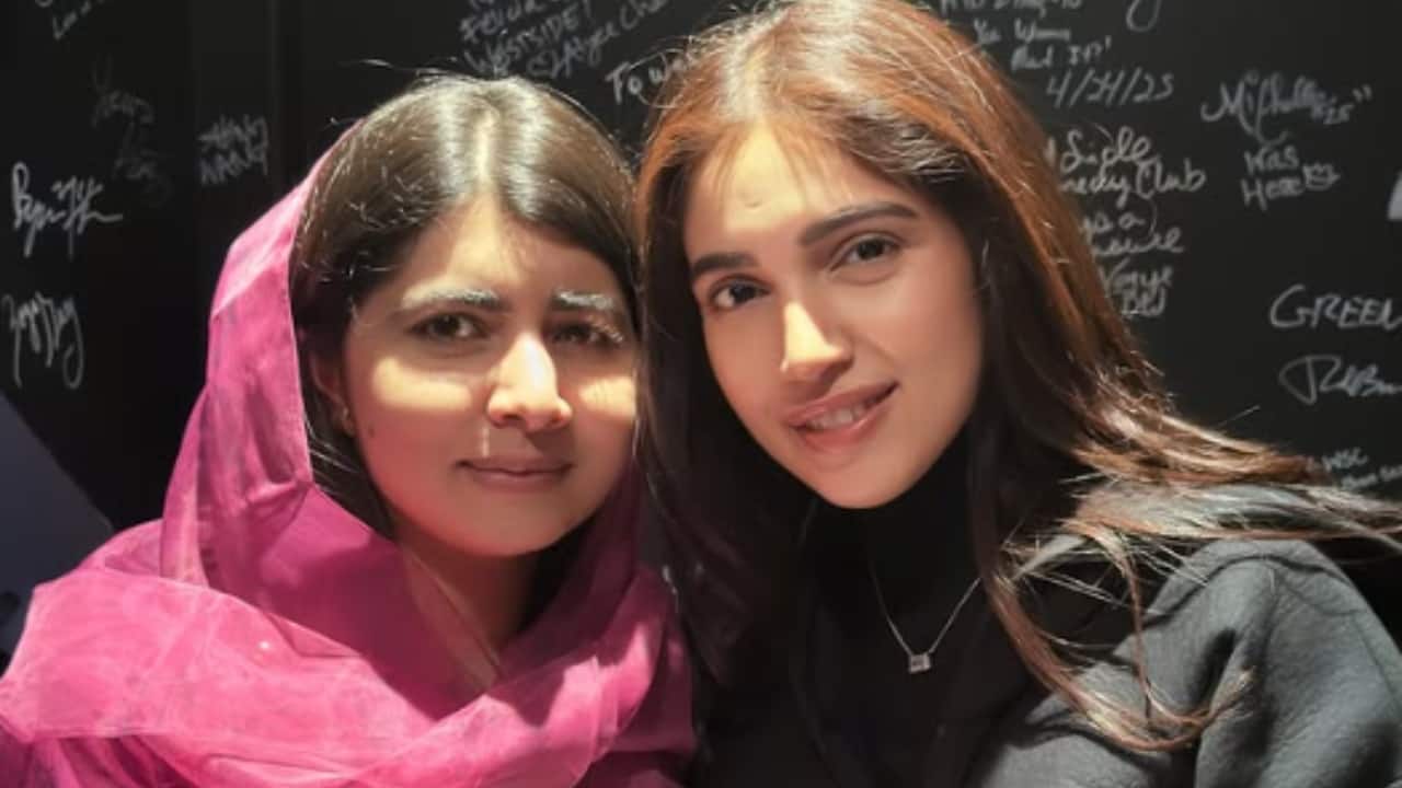 Bhumi Pednekar meets Nobel prize winner Malala Yousafzai, congratulates her on upcoming memoir
