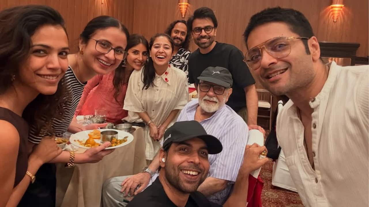 Ali Fazal rings in 39th birthday on Mirzapur: The Movie set with cast, see pics