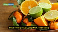 <strong>Citrus Fruits (oranges, grapefruit, lemon water)</strong><br />Acidic fruits can irritate the lining of your stomach when eaten on an empty stomach. They can cause heartburn or acidity. The expert suggests pairing them with with other foods, such as oats or yoghurt. You could also try to temper their acidity.