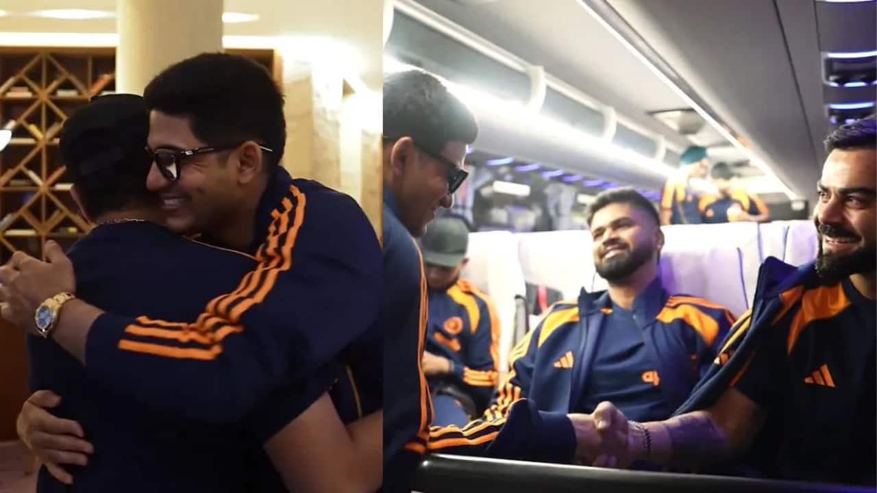 Rohit Sharma and Shubman Gill come together for first time since captaincy change; here's what happened - WATCH