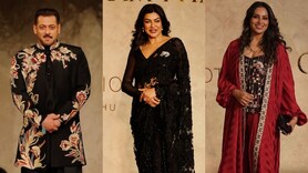 Bollywood celebs who shined at Vikram Phadnis' fashion show