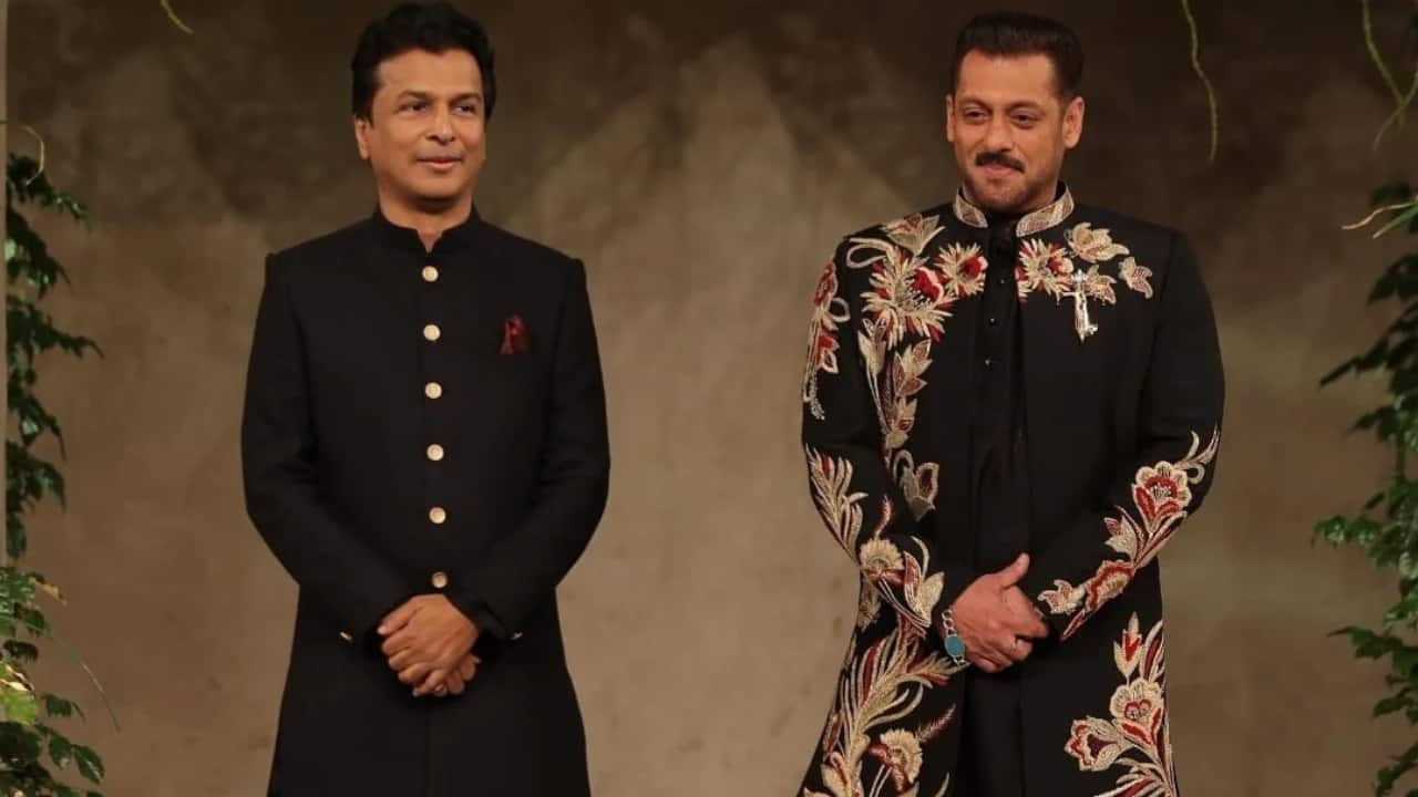 Salman Khan — The showstopper in a black embroidered sherwani, he brought regal charm and swagger to the runway, celebrating designer Vikram Phadnis’ 35-year milestone in style.