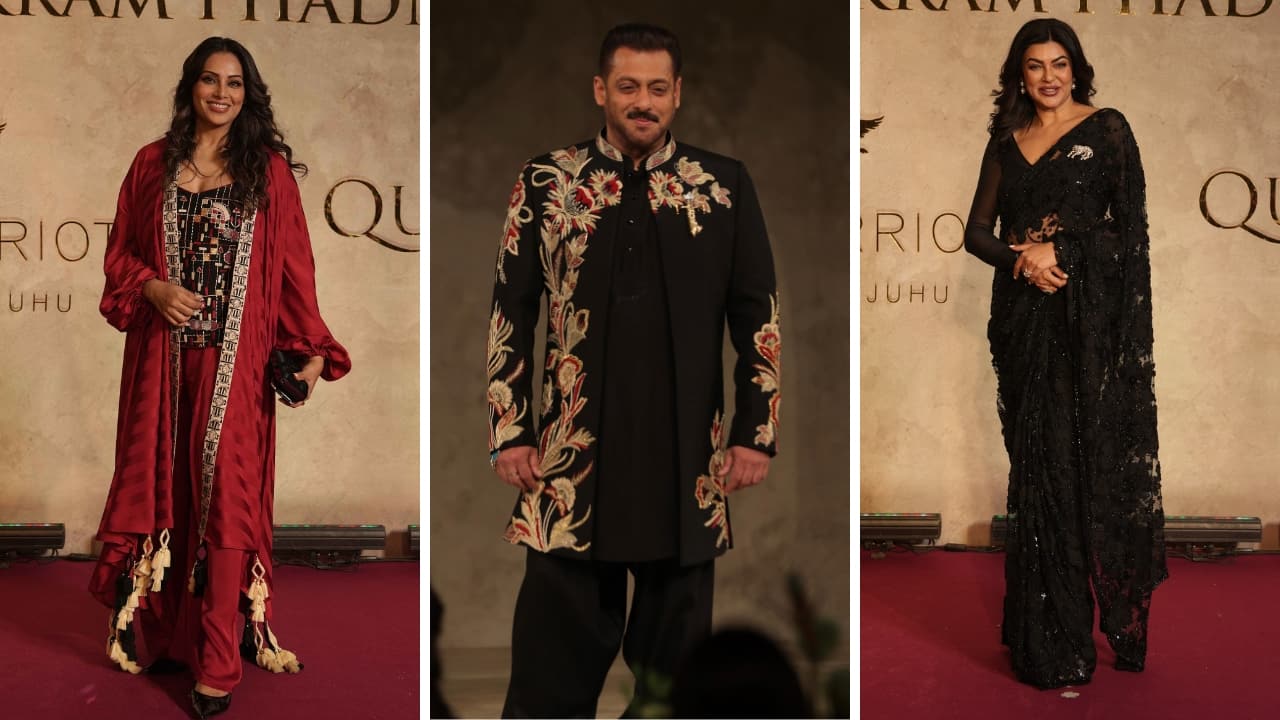 Salman Khan, Bipasha Basu, Sushmita Sen add glamour to Vikram Phadnis’ show: All the pictures you missed