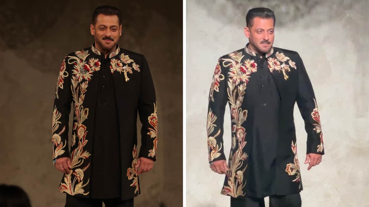 Bollywood stars at Vikram Phadnis fashion show
