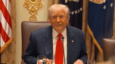 US President Donald Trump 